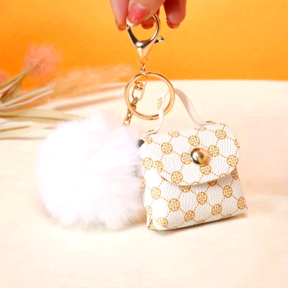Designer Print Fashion Key charm